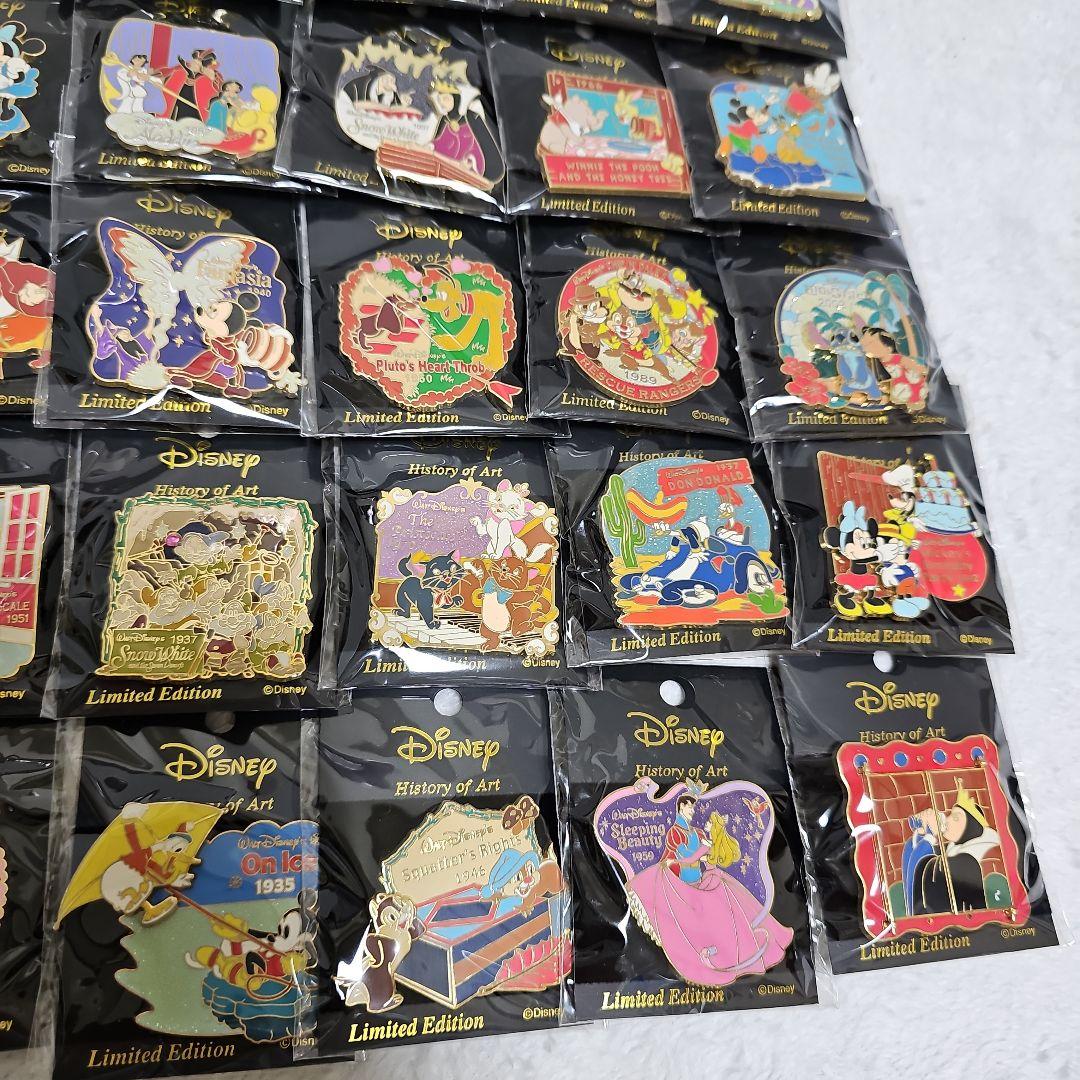 Disney History of Art キャラクター 限定ピンバッジ