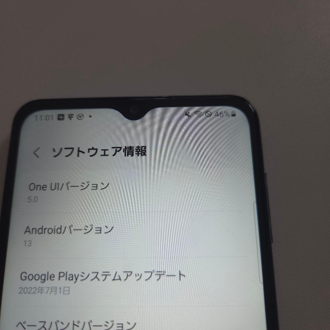Galaxy A32 5G アンドロイド13 au系回線 １９９