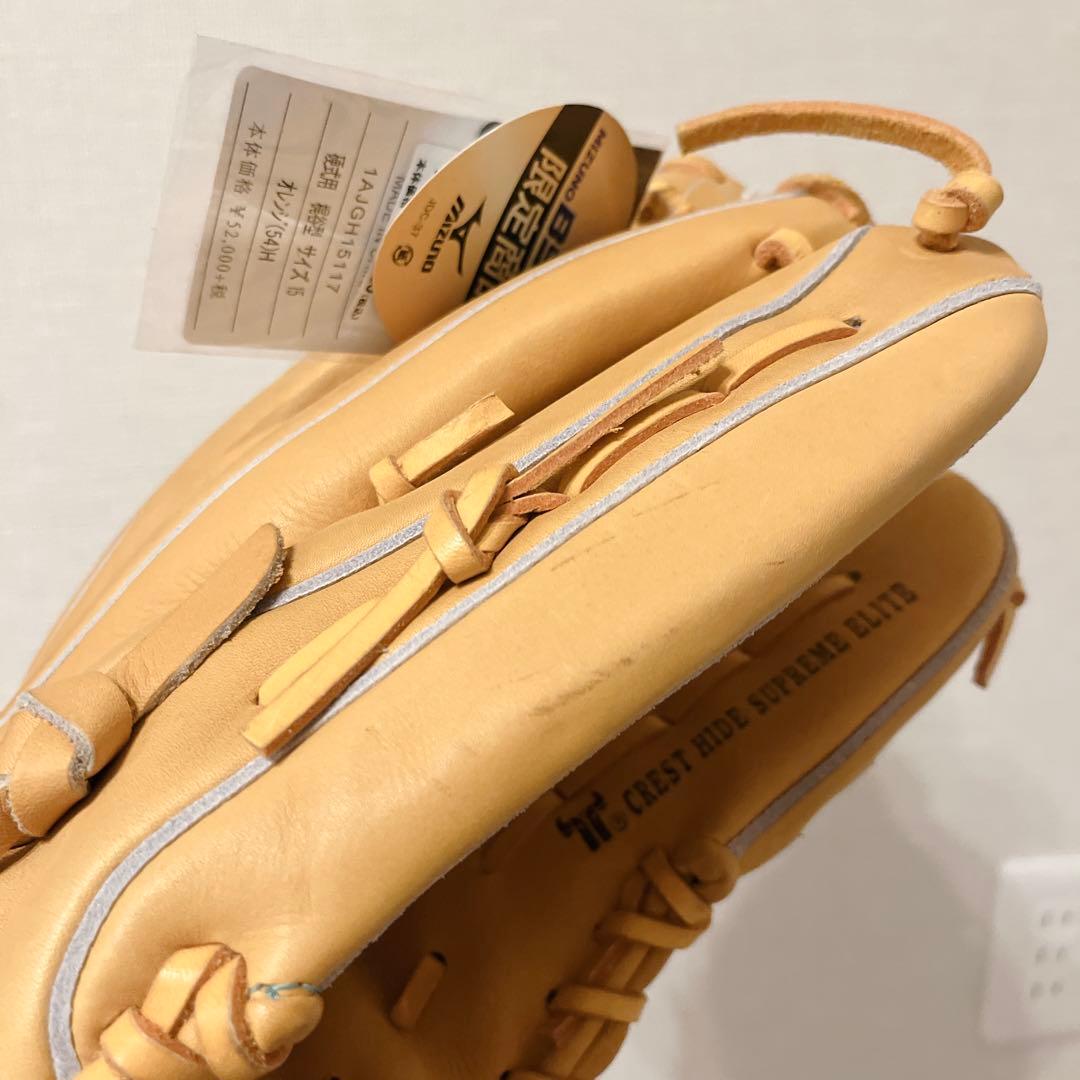 未使用 タグ付 MIZUNO Pro 硬式 外野用 梶谷型 限定モデル 左投げ