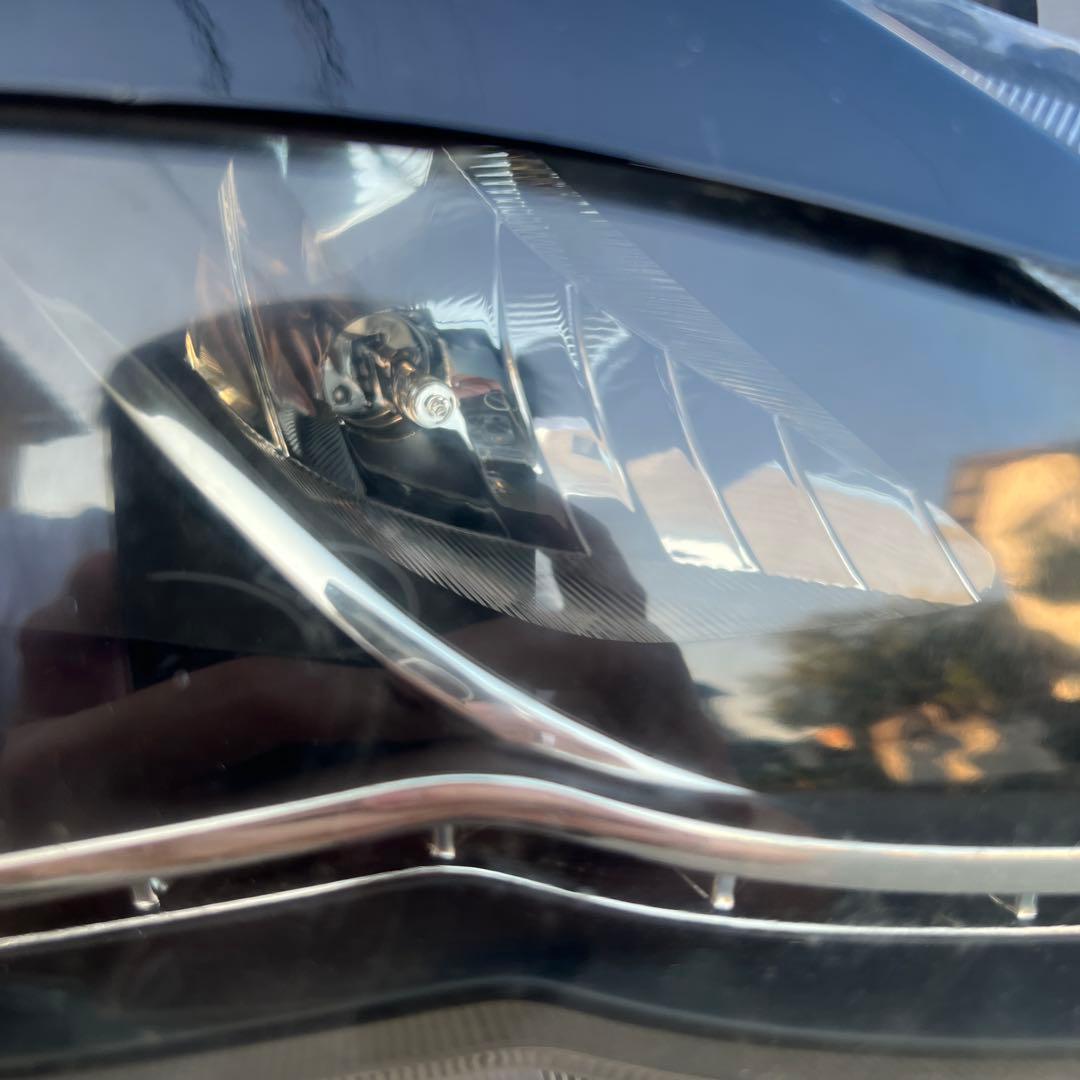 130系マークX 前期 社外ヘッドライト左右 アイライン付き ジャンク