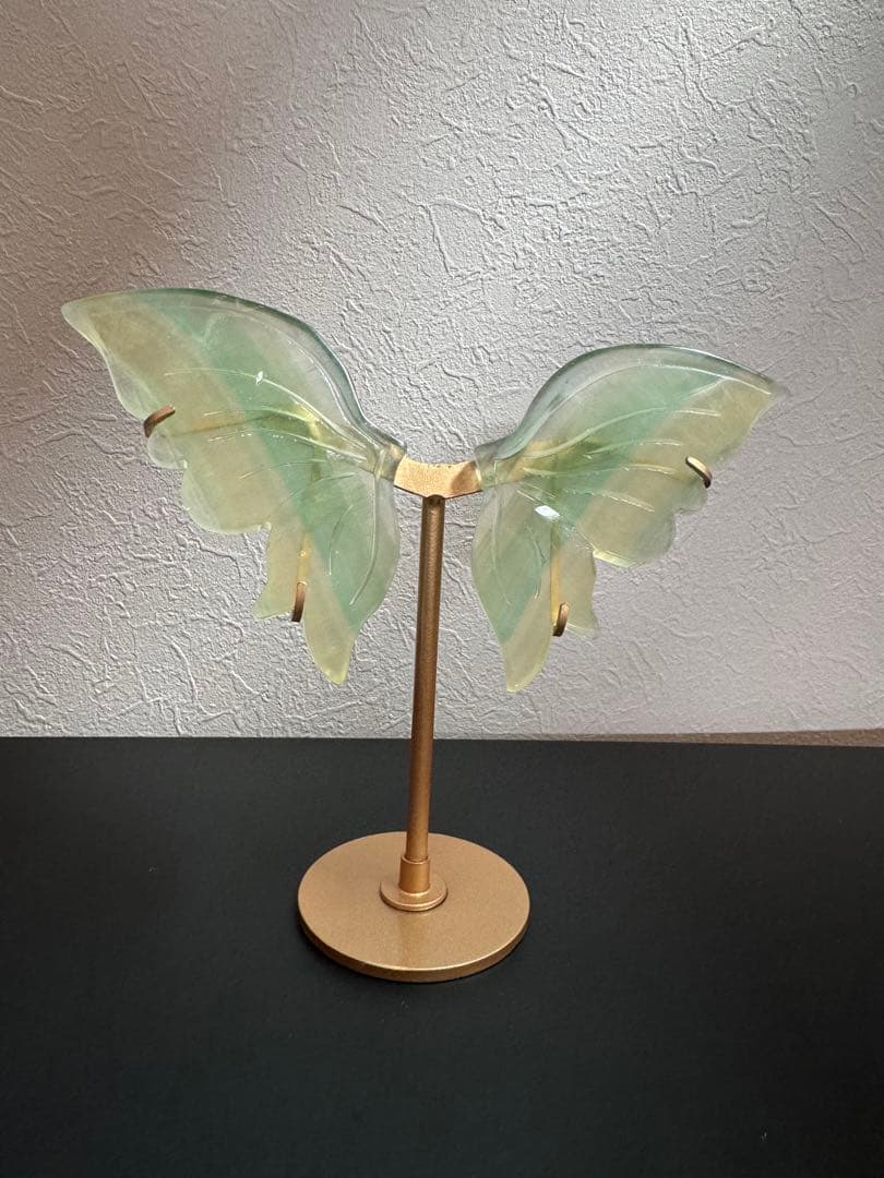 レアカラー ◎高品質 中国産フローライト バタフライウィング