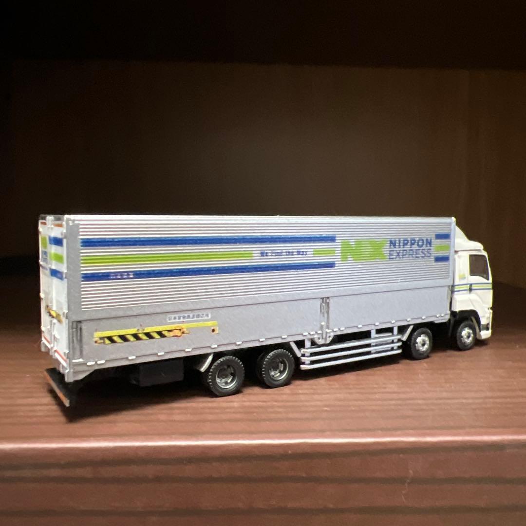 トラックコレクション　いすゞギガ　日本通運　NXカラー　低床4軸ウイングバン