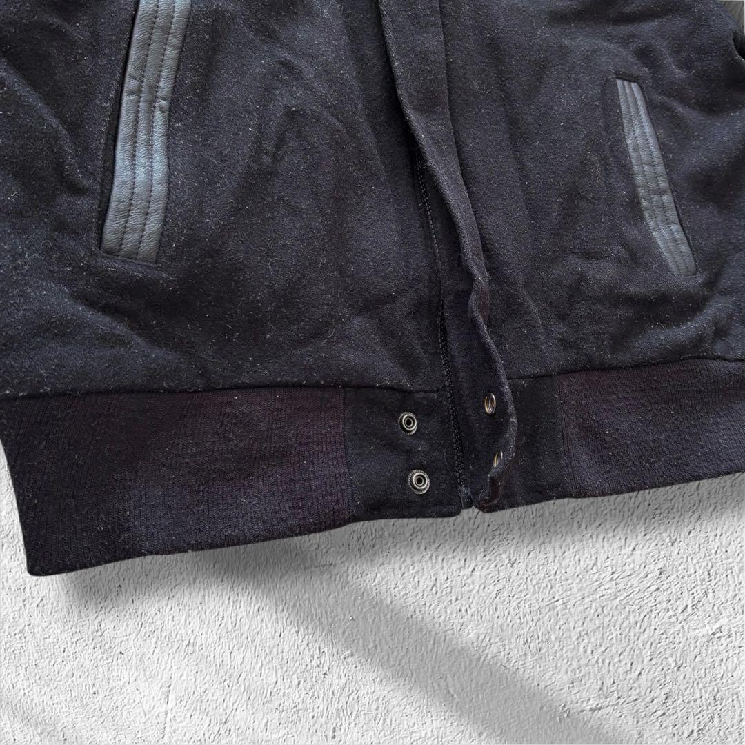  SPORTSWEARスタジャン企業系アワードジャケット袖革L古着