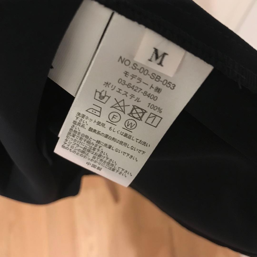 未使用　セレモニー　バック　リボン　ブラウス　ソージュ　ネイビー