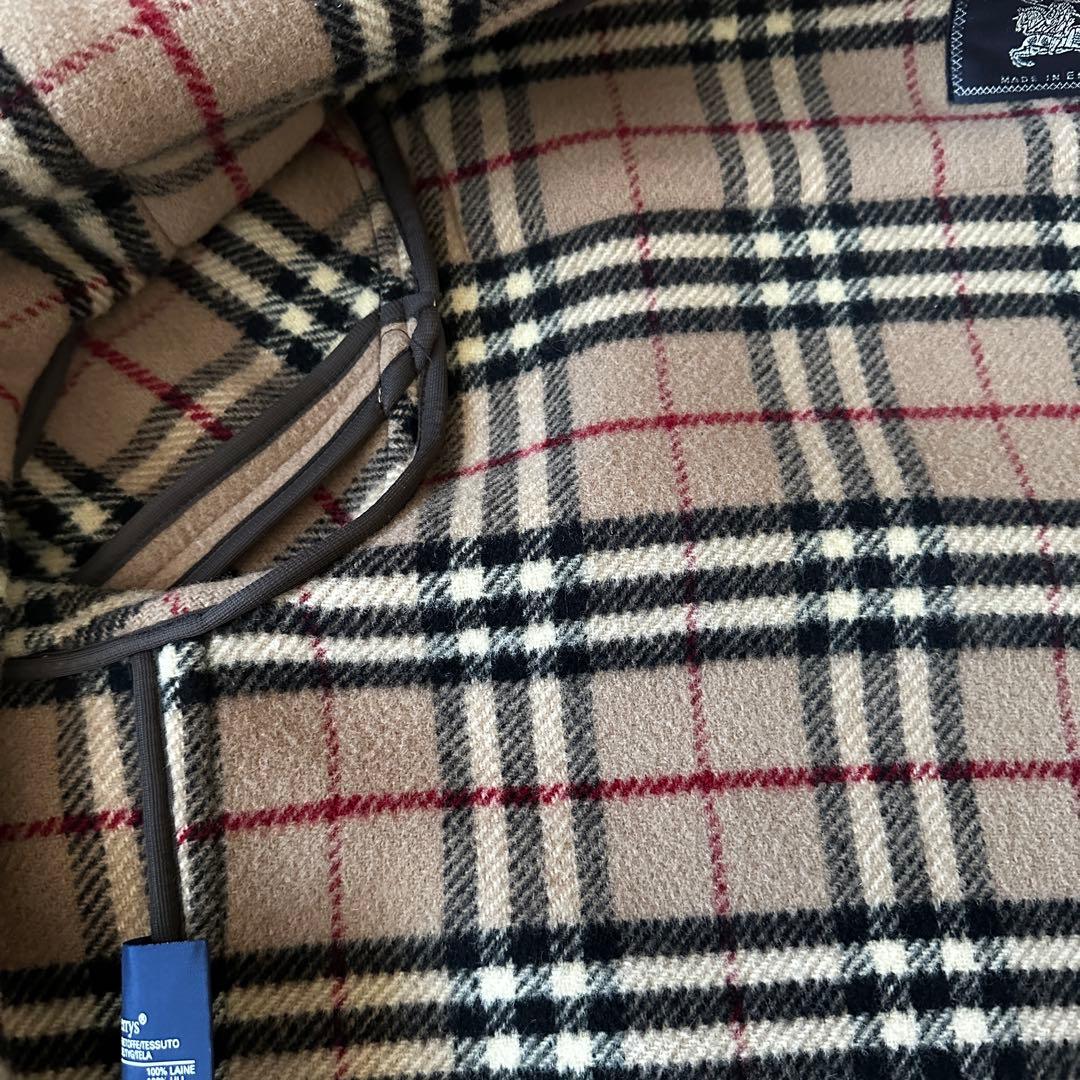【Burberry】バーバリー 美品 ダッフルコート ノバチェック ヴィンテージ