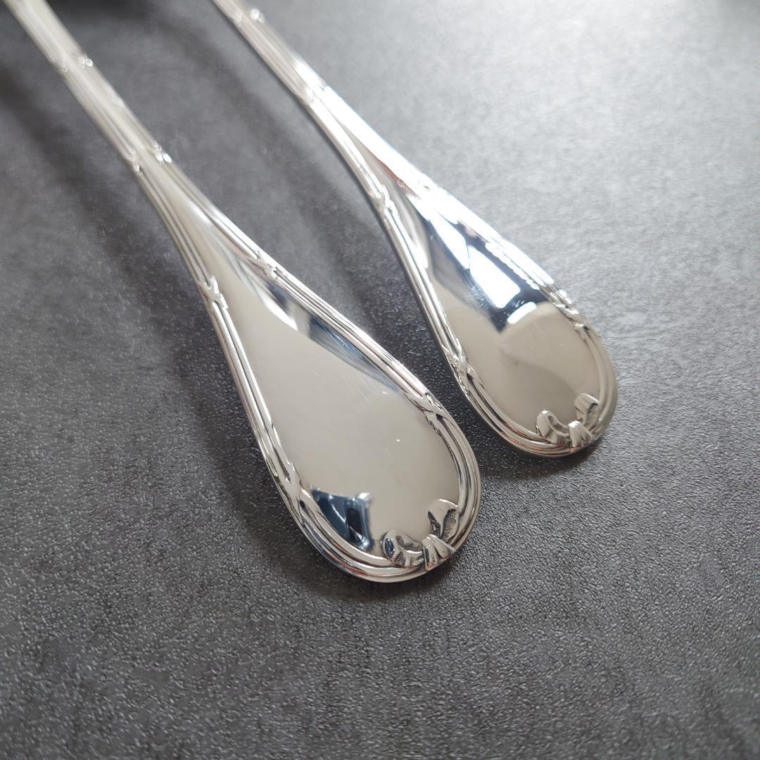 美品 クリストフル リュバン サービングフォーク サービングスプーン