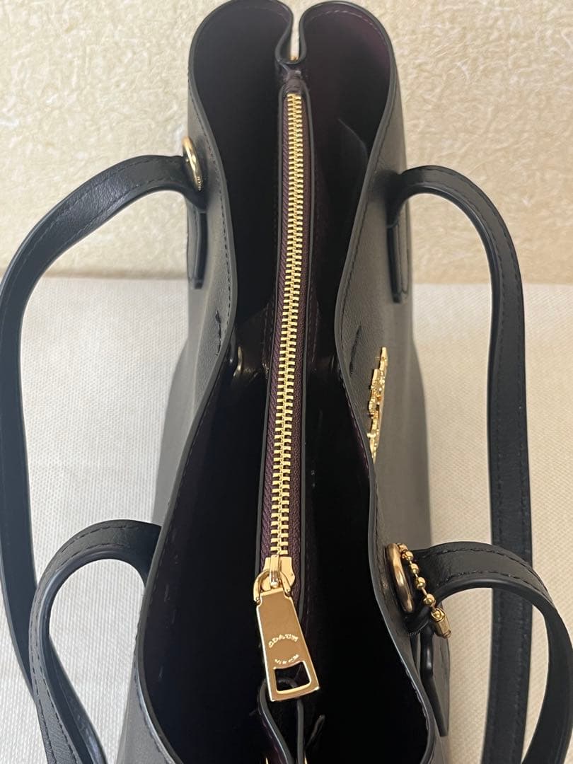 【美品】COACH ミニアベニュー キャリーオール トートバッグ