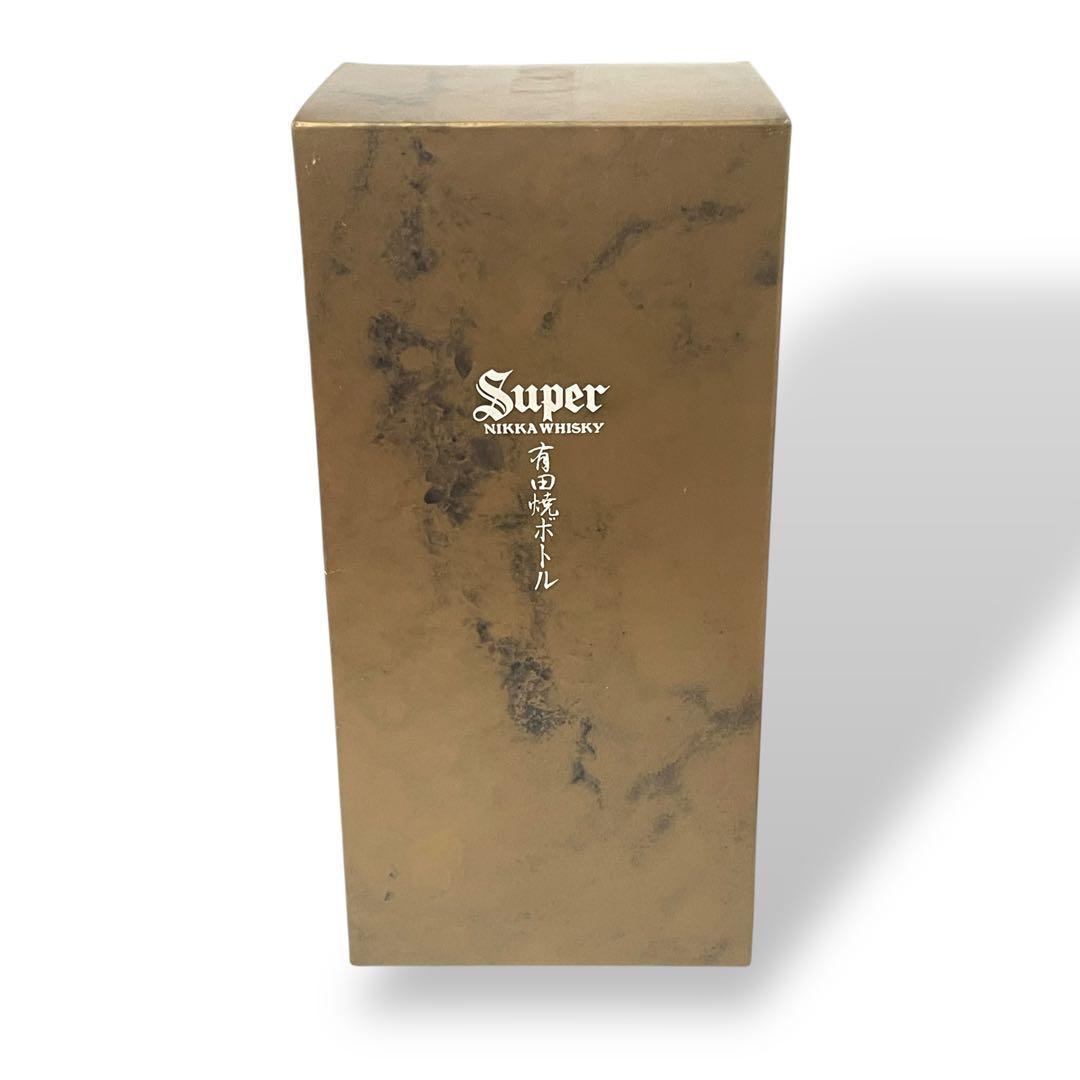 【未開栓】Super ニッカウヰスキーの「スーパーニッカ」有田焼ボトル