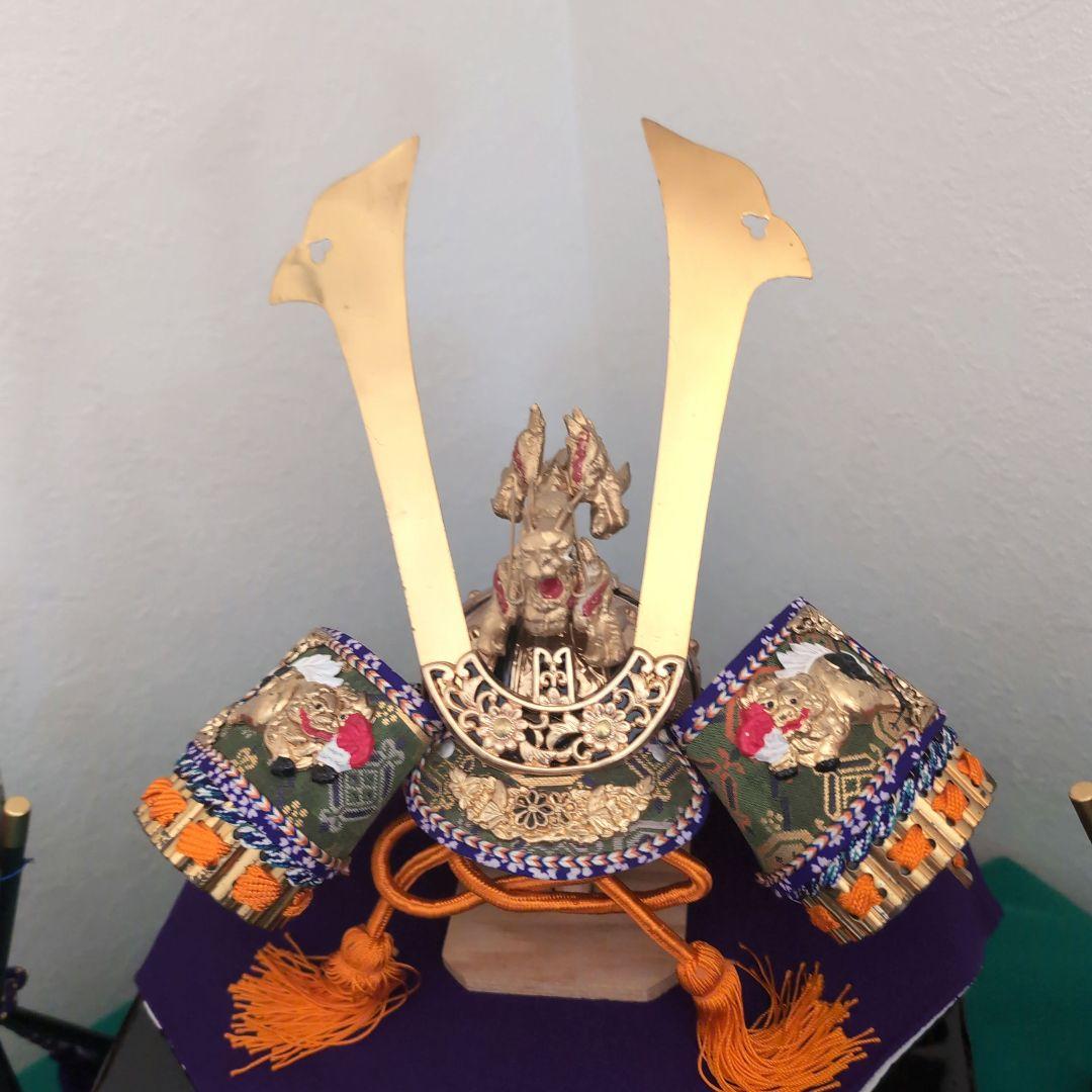 五月人形 兜 置物 子供の日 端午の節句 カブト