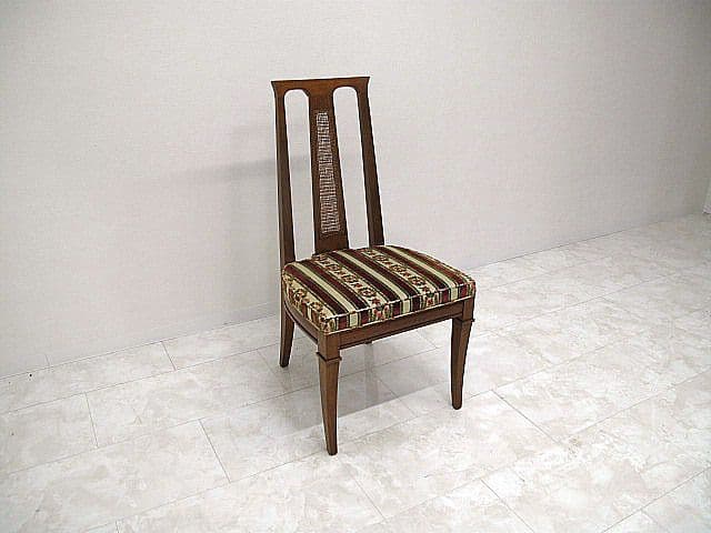 ドレクセルヘリテイジ 「トライユン」 マホガニー材ダイニングチェア　　食卓椅子