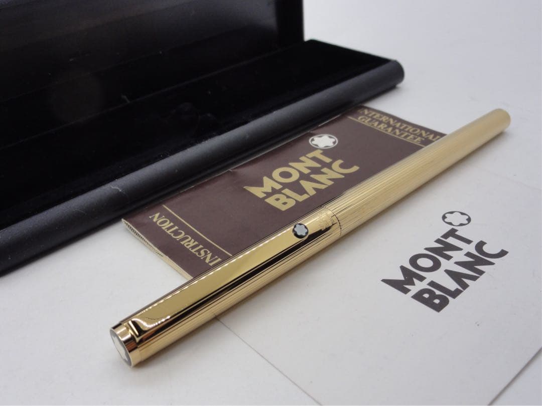 ⭐️モンブラン⭐️金運を呼ぶ総金張り⭐️稀少度の高いNo2147⭐️S-ラインモデル⭐️