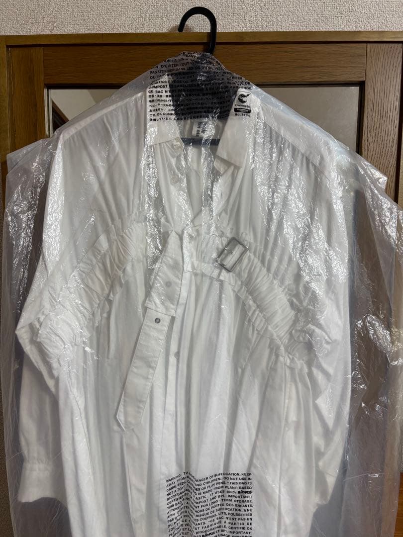 noir kei ninomiya 白　ドレスワンピース