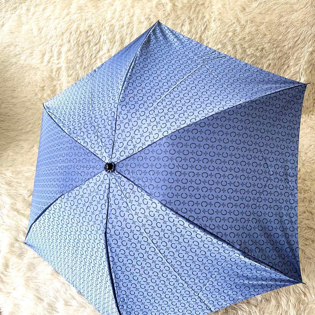 未使用品CELINE 総柄 マカダム柄 Cマカダム トリオンフ 折りたたみ傘