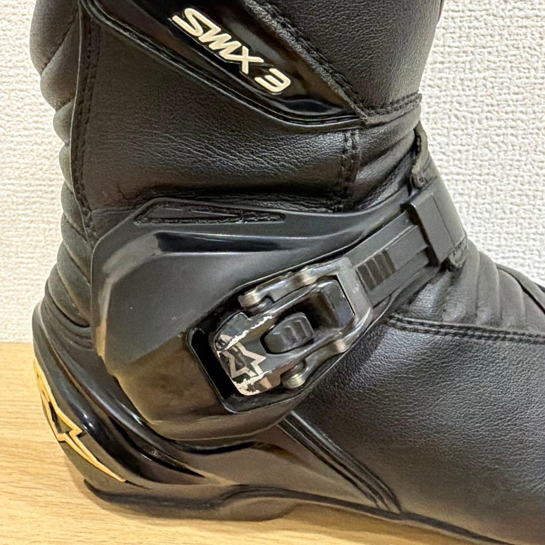 Alpinestars SMX 3 バイク用靴 ブラック　アルパインスターズ