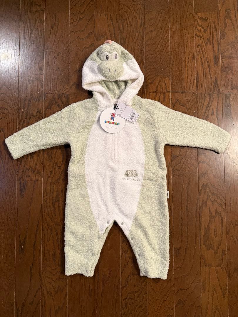 ジェラピケ　ヨッシー　ロンパース