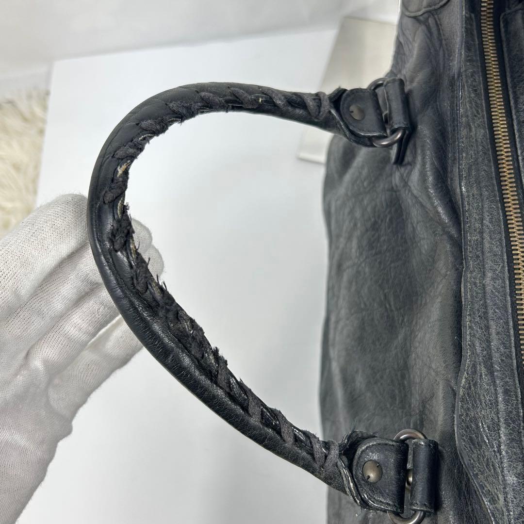 バッグ Balenciaga The City 115748 Bag Black