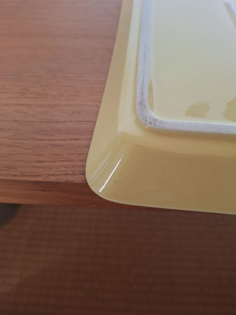 アラビア キルタ スクエアプレート イエロー 北欧 食器 器 皿 プレート