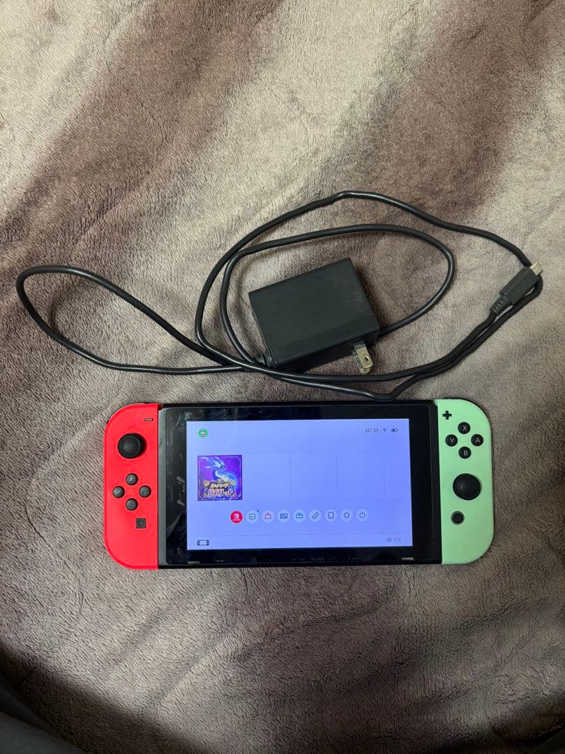 Nintendo Switch 本体 Joy-Con,ACアダプター付き