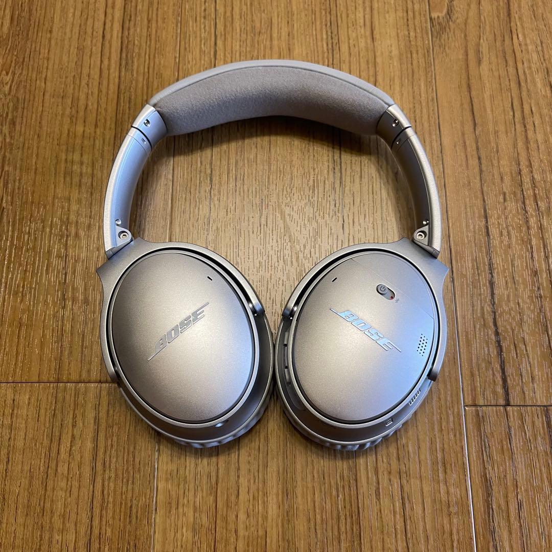 廃盤！BOSE QUIETCOMFORT35 シルバー ボーズ ヘッドホン