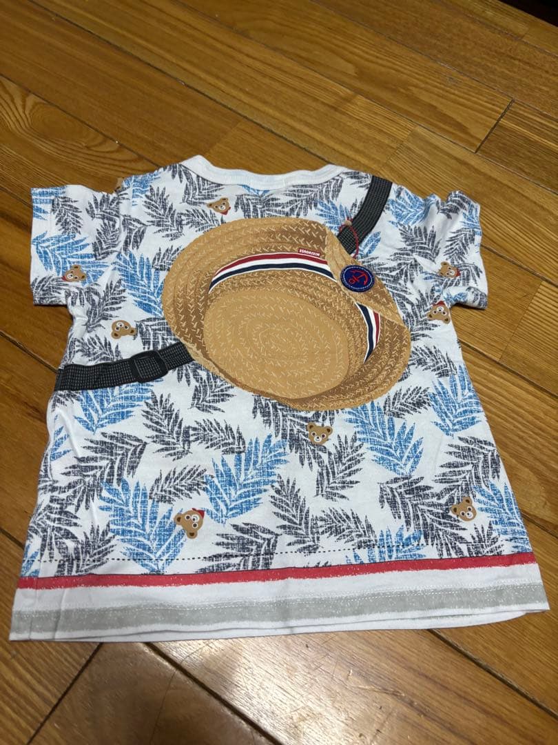 ミキハウス　だまし絵　Tシャツ　80㎝