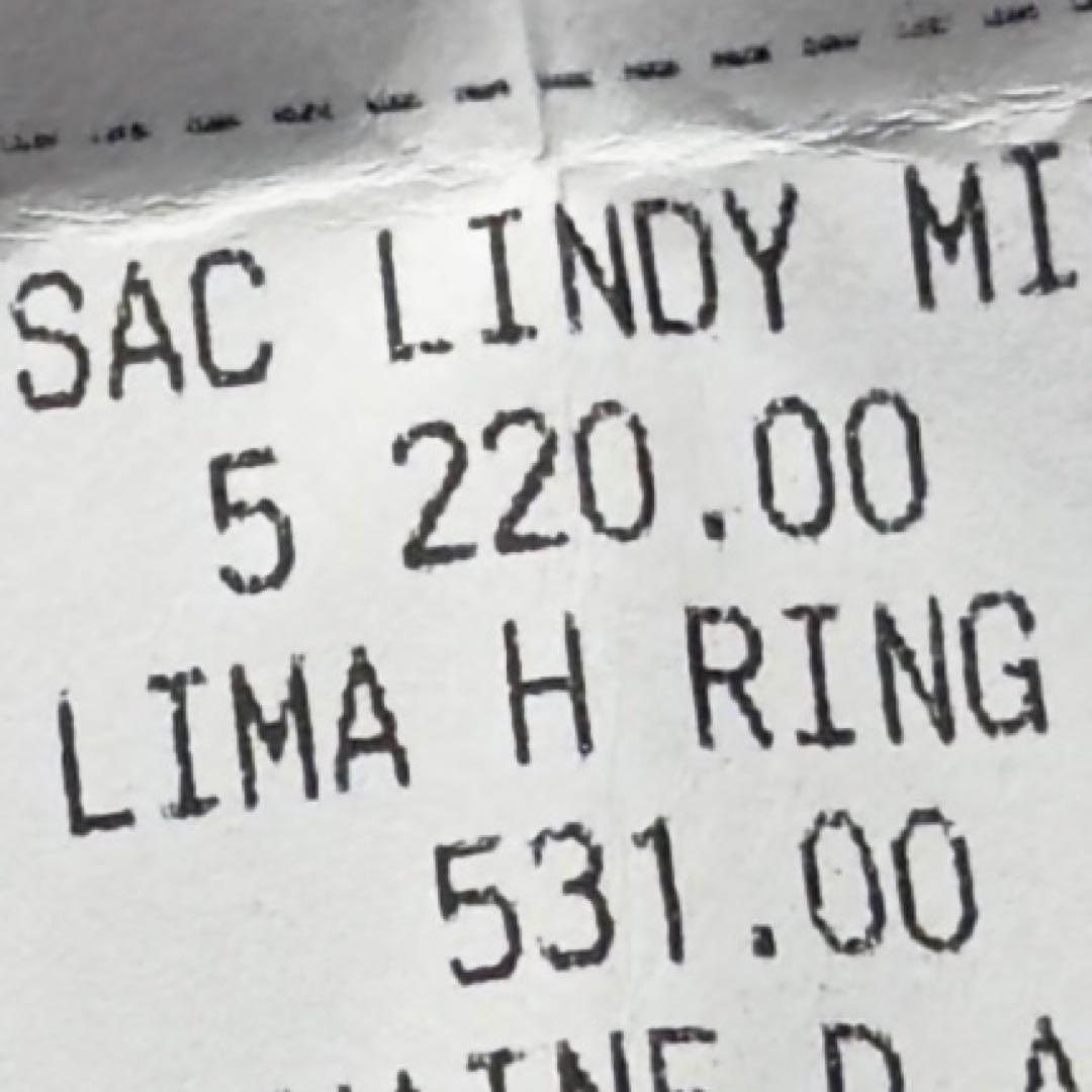 確実正規品　エルメス　リマ　LIMA GM リング　51