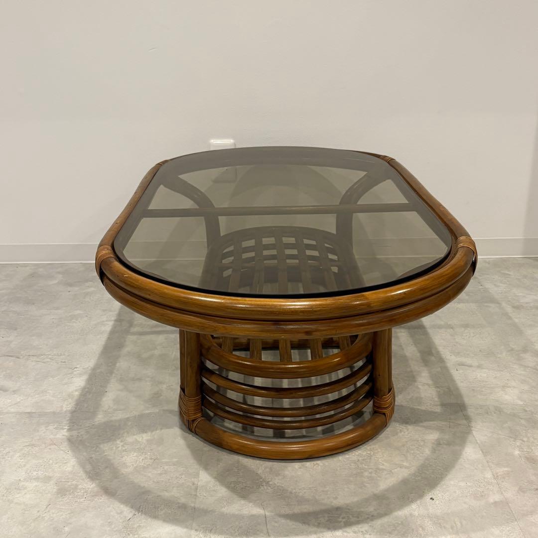 ラタンテーブル 籐 コーヒーテーブル センターテーブル　トロピカルファイン