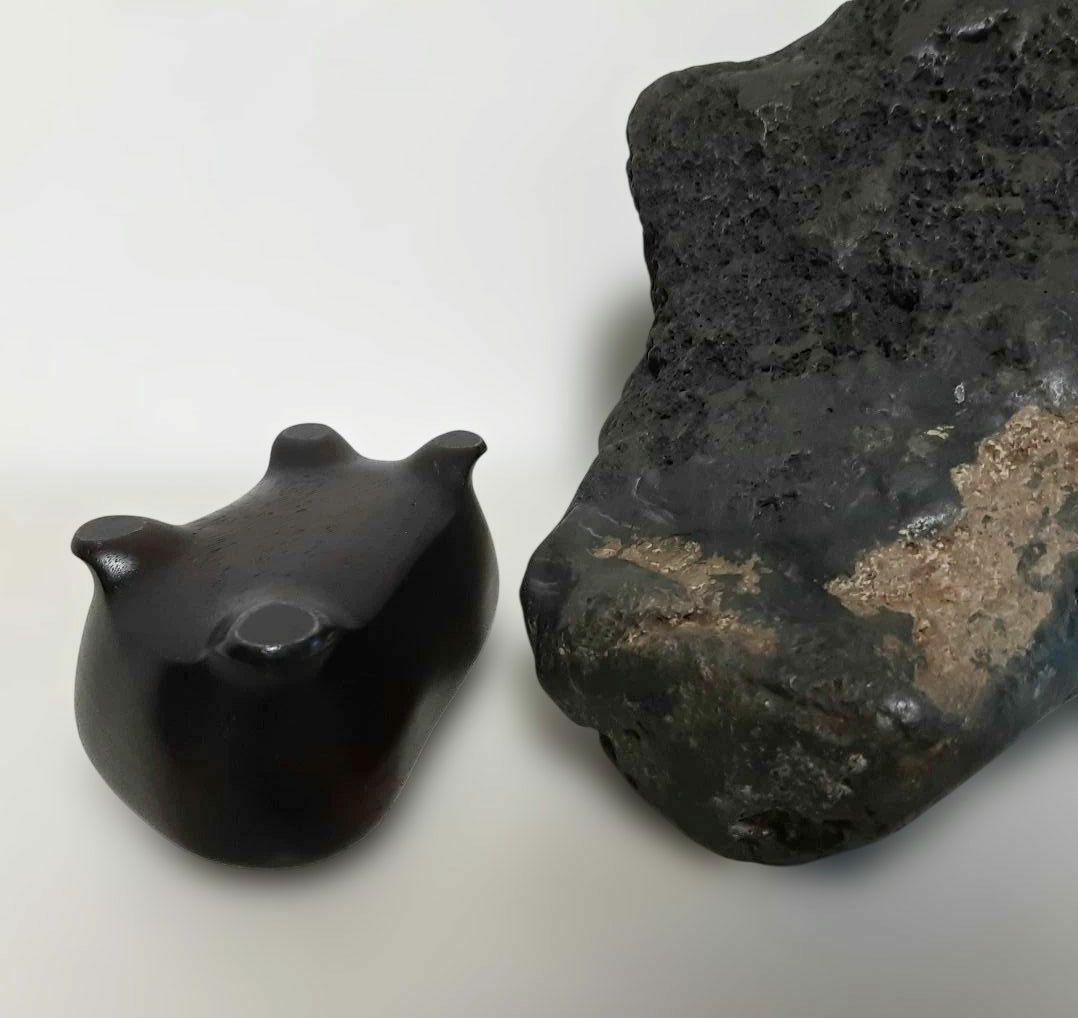 最果て　飛翔　千軒石　松前古潭石　水石