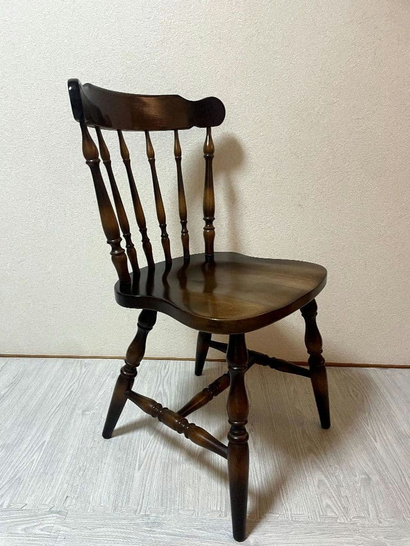 【ダイニングチェア】飛騨産業　ウィンザーチェア　スティックバック　ヴィンテージ