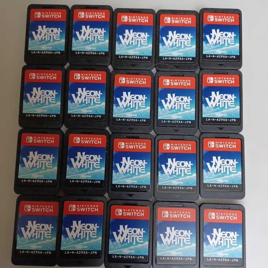 任天堂 Switch ソフト NEON-WHITE 20本セット未使用