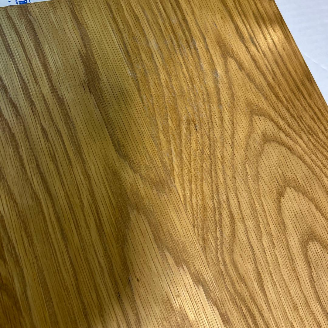 無印良品 ステンレスユニットシェルフ オーク材棚 ワイド 小 2台セット