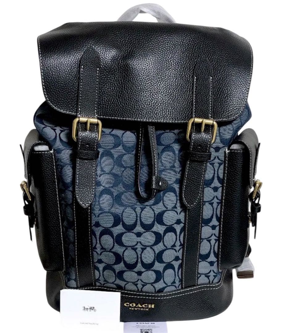 【大人気✨️】COACH シグネチャー バックパック C8183 B4/DE