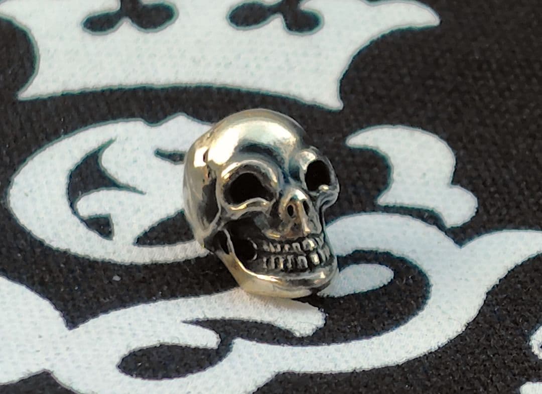 美品 GABORATORY ガボール スカル ビーズ