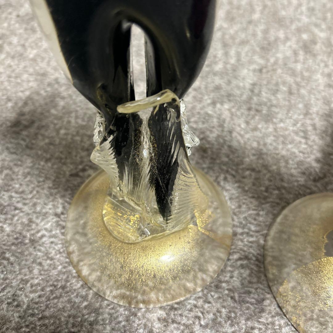 ベネチアンガラス ペアドール ムラーノガラス ダンス イタリア