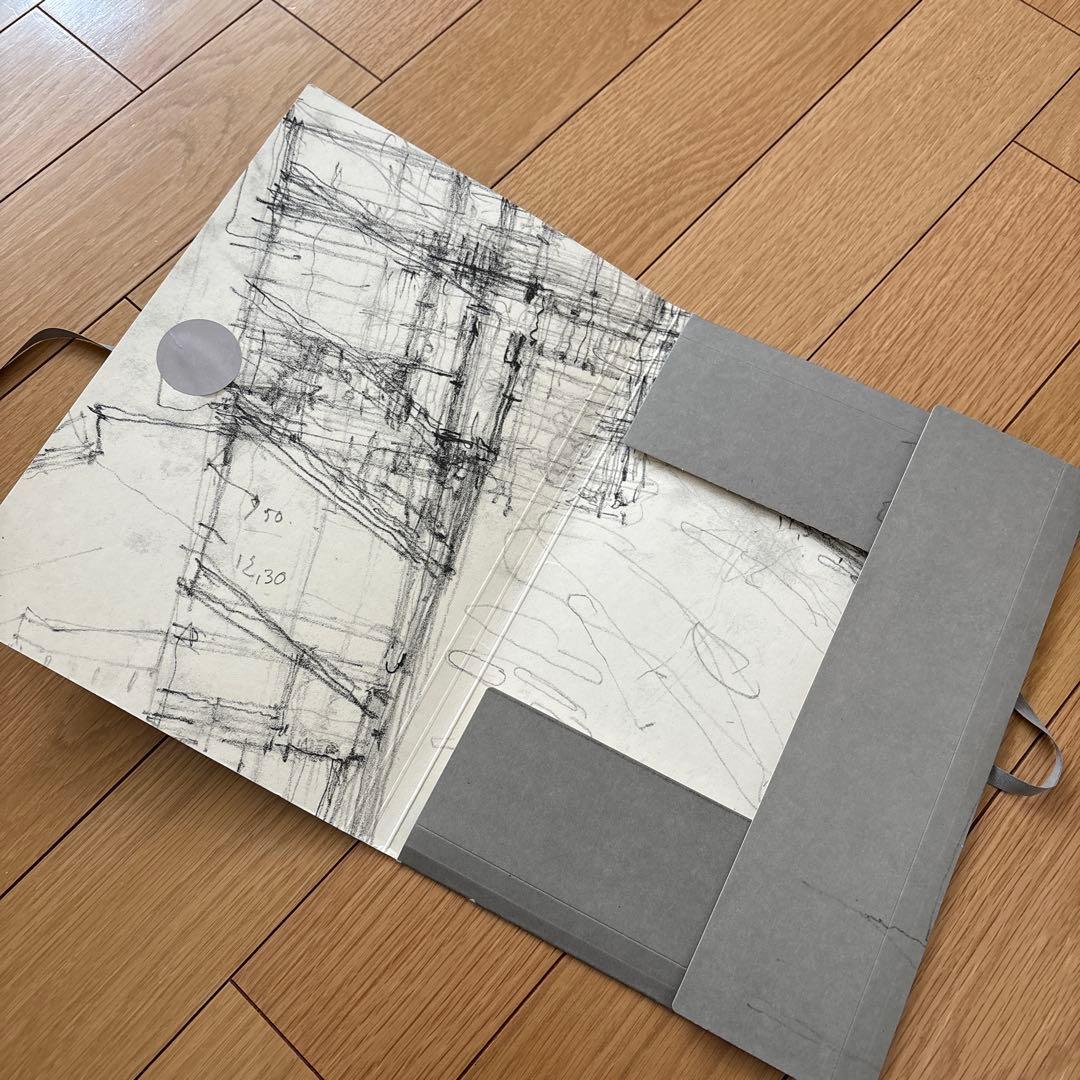 ALVAR AALTO 建築スケッチノート　書類ケース