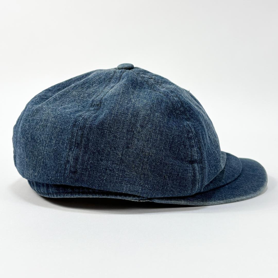 美品 RRL DENIM NEWSBOY CAP デニム ニュースボーイキャップ