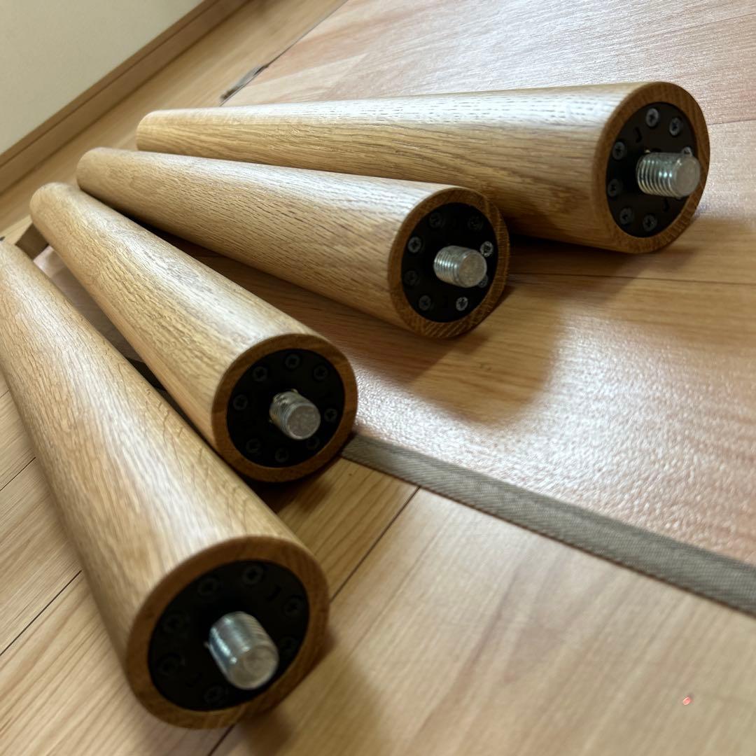 BIGBOSS様無印良品 木製テーブル天板 オーク材 80x40