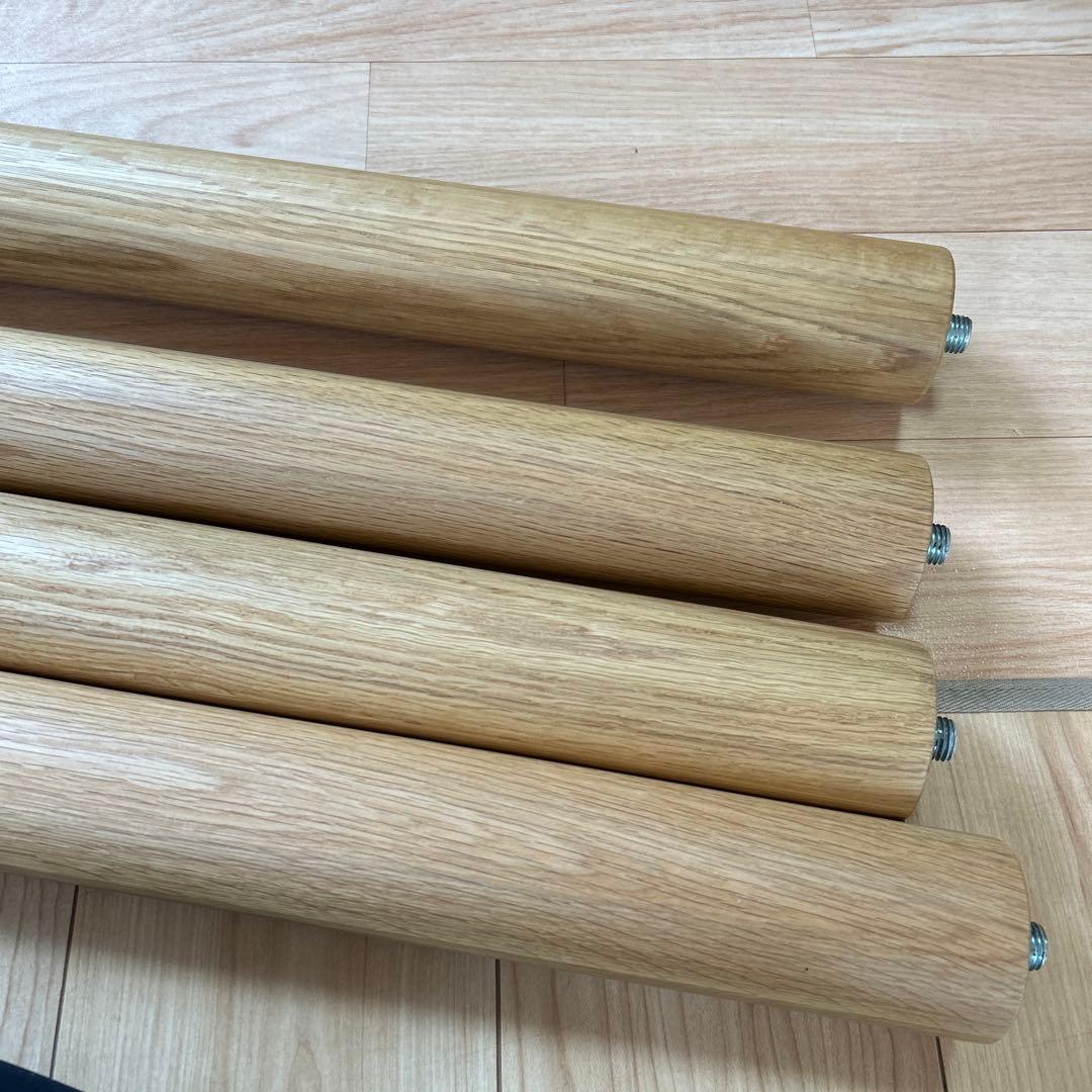 BIGBOSS様無印良品 木製テーブル天板 オーク材 80x40