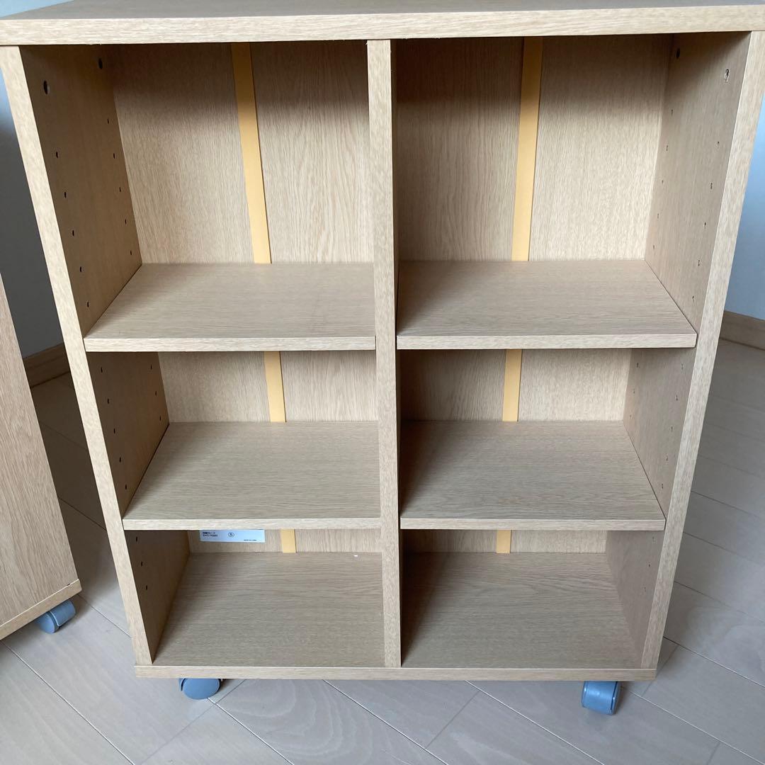 アイリスオーヤマ キャスター付き収納カート×6台のうち3台①