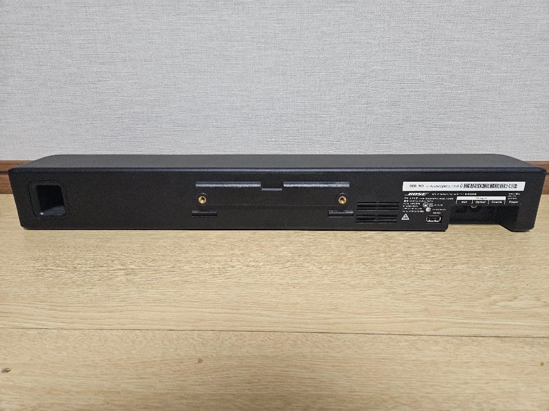 ボーズ BOSE SOLO TV SPEAKER スピーカー　リモコン1部破損