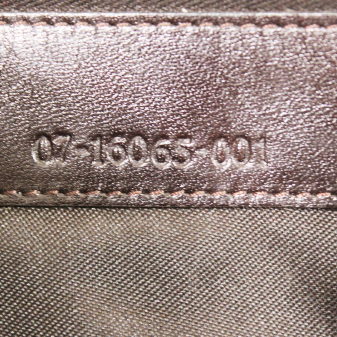 激レア 美品 フェンディ 長財布 マンマ金具 ズッカ柄 キャンバス ブラウン