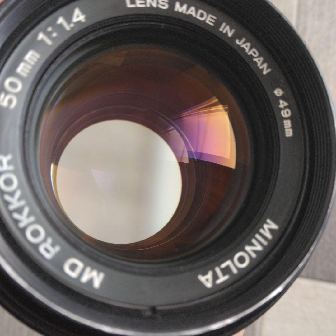 【作動確認】MINOLTA X-700 MD ROKKOR 50mm f1.4