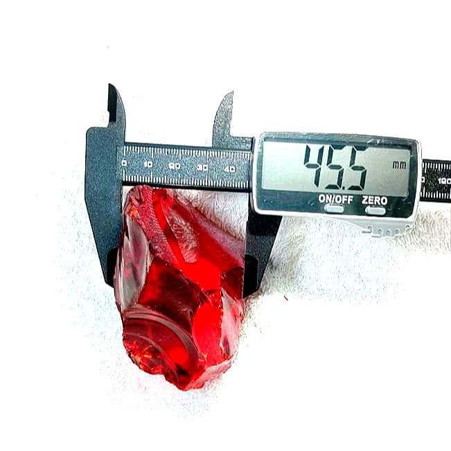 ☆エネルギー 300％☆アンダラクリスタル ローズマダー☆天然ガラス