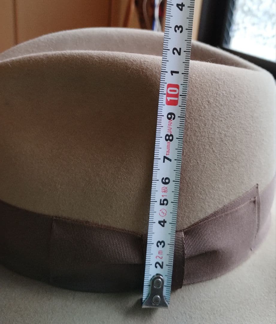 銀座トラヤ帽子店のハット/KNOX/ビンテージ/兎毛100％