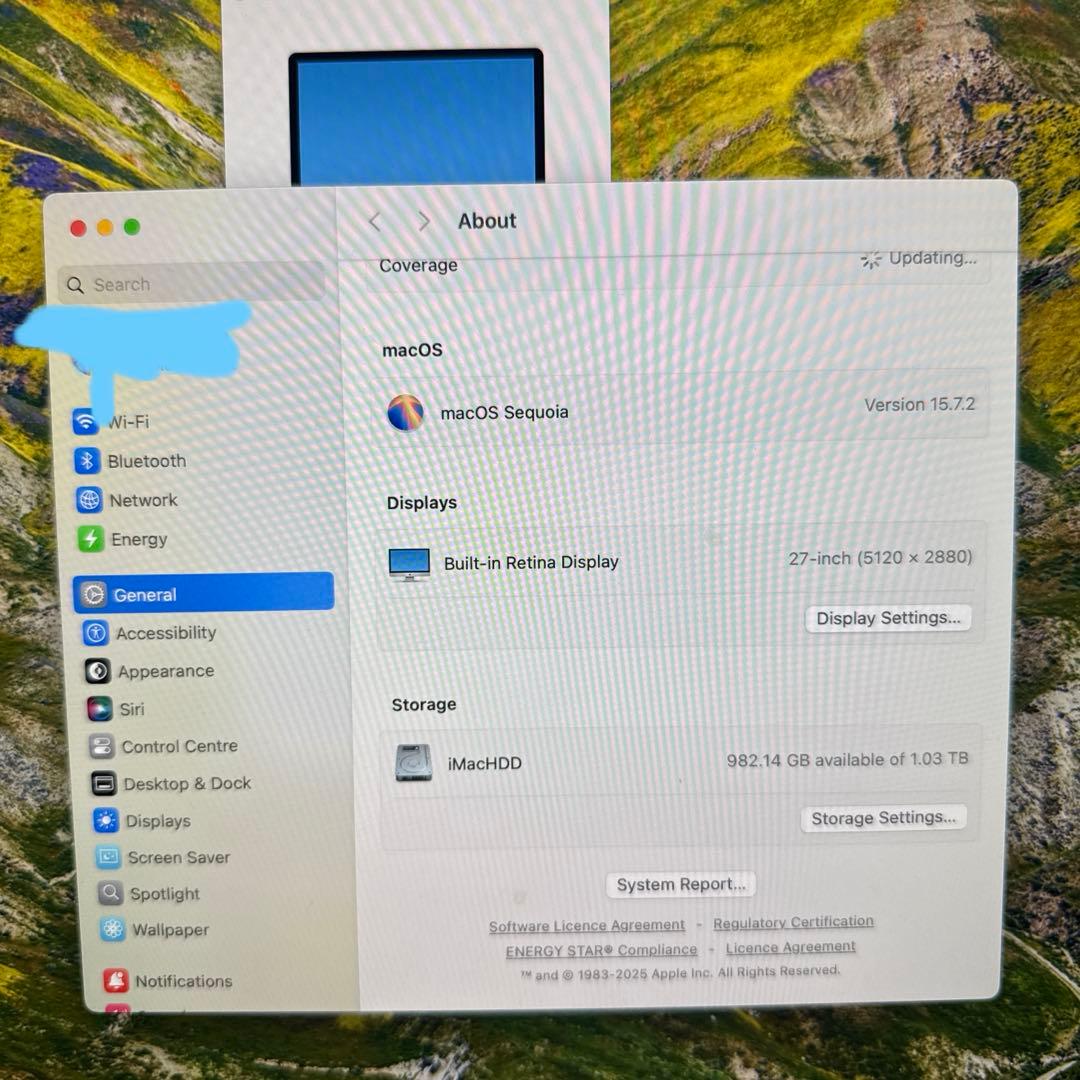 iMac 2019 27インチ5K 64GB 1TBFD