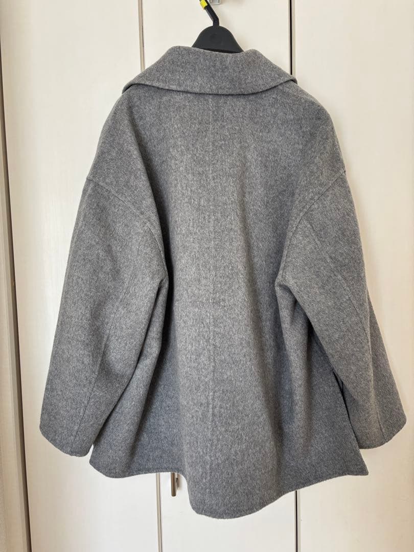 Ballsey プレミアムウールリバー オープンカラー ショートコート