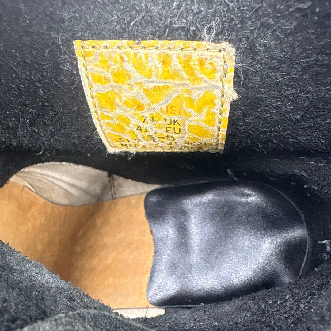 ホーキンス ショート エンジニアブーツ【26】ブラック スチールトゥ 4021