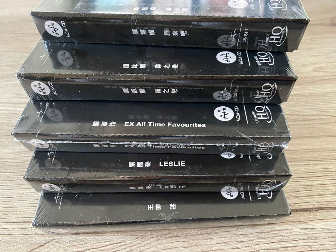 新品5枚セット 高音質CD 陳慧嫻 關淑怡 王菲 張國榮　譚詠麟 フェイ・ウォン