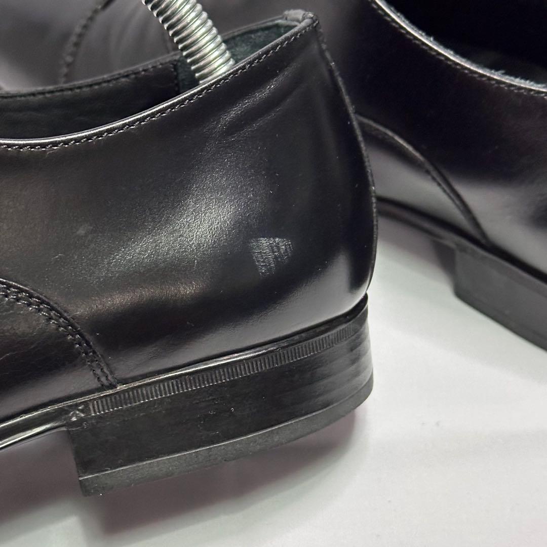 フェラガモ☆メンズ☆革靴☆ストレートチップ☆ブラック☆25.5cm相当☆179