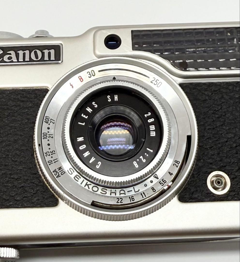 【完動美品】Canon Demi 初代 フィルムカメラ 動作確認済み