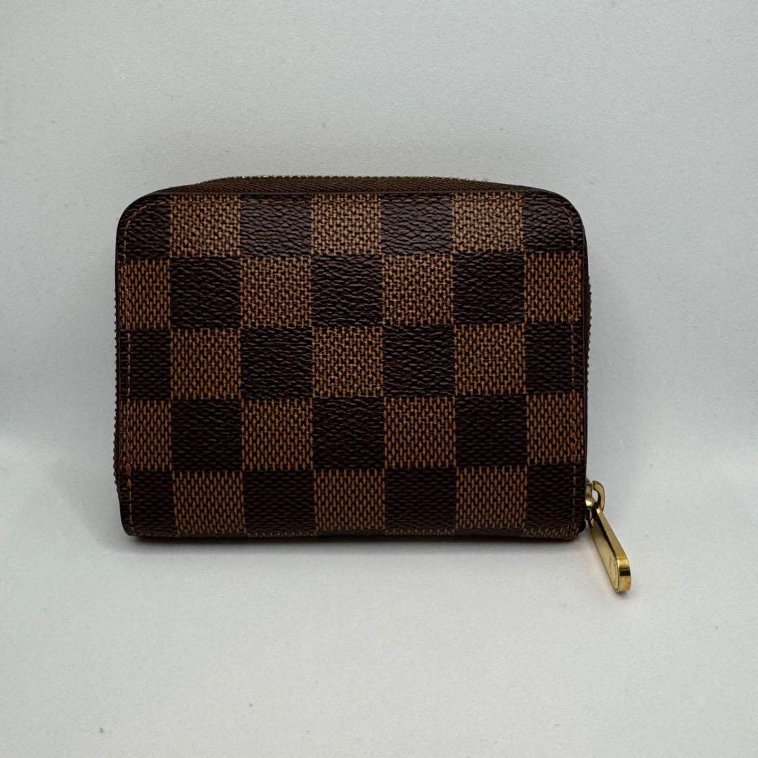 LOUIS VUITTON ダミエ ジッピー エベヌ パース 財布